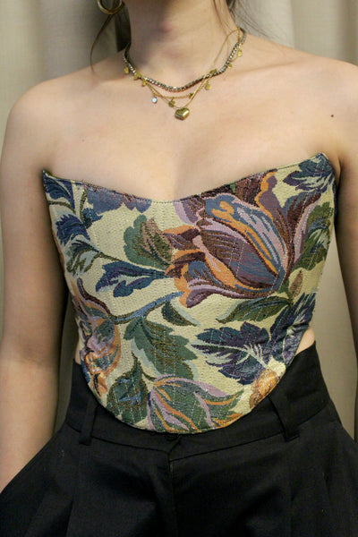 Greta strapless corset