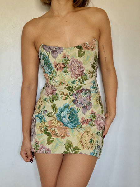 Charlotte strapless dress