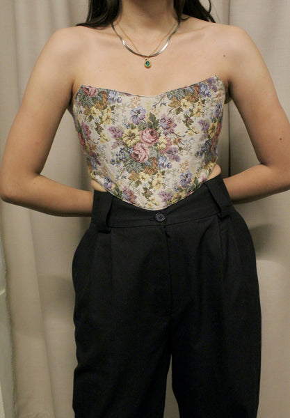 Mia strapless corset