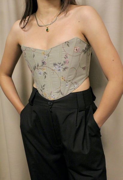 Iris strapless corset