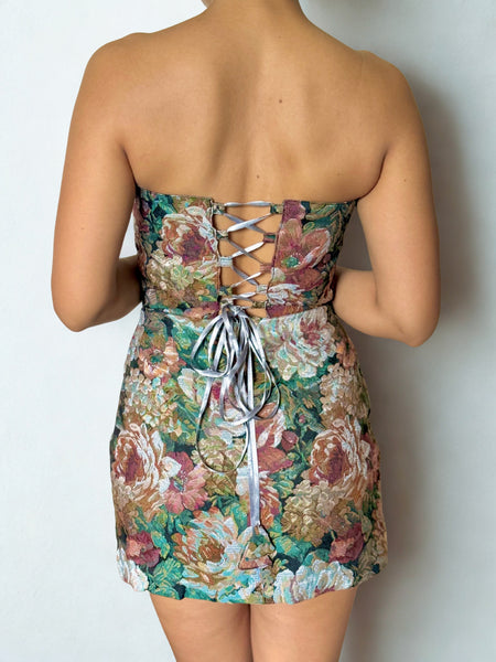 Olivia strapless dress