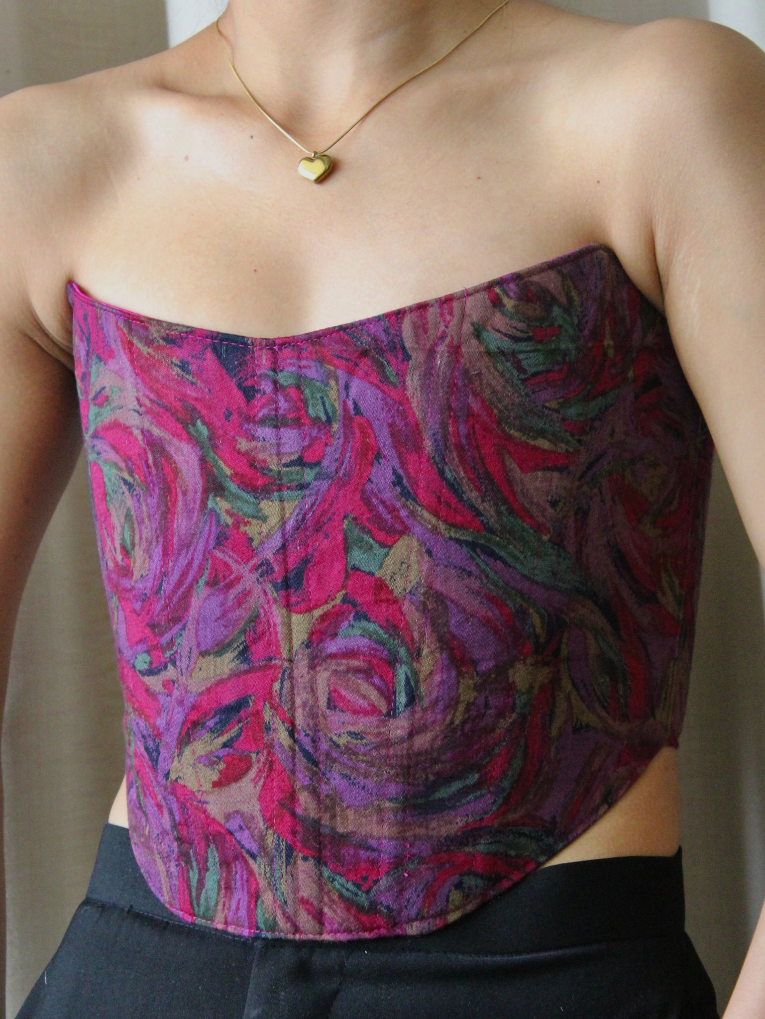 Reworked corset