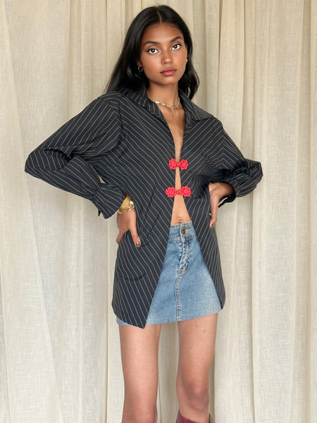 Reworked corset shirt