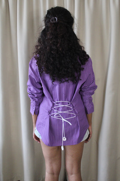 Reworked corset shirt