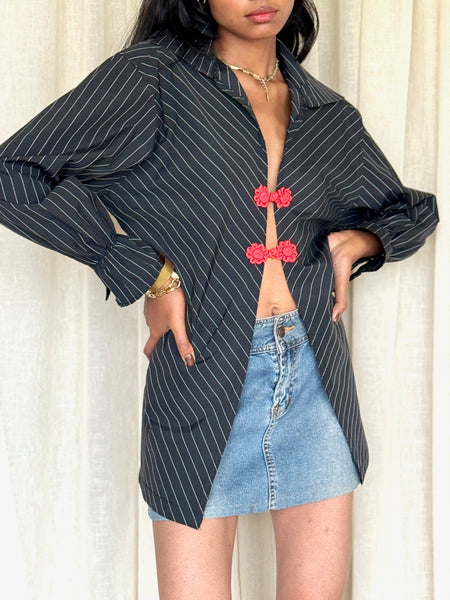 Reworked corset shirt