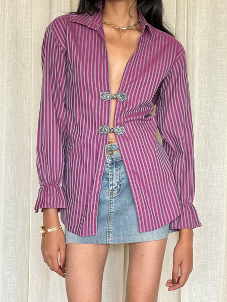 Reworked corset shirt