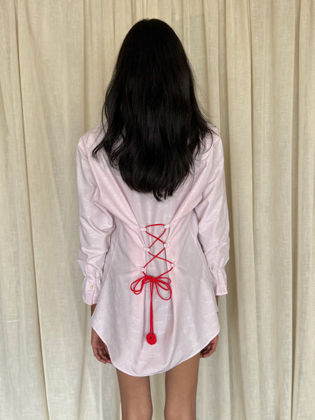 Reworked corset shirt