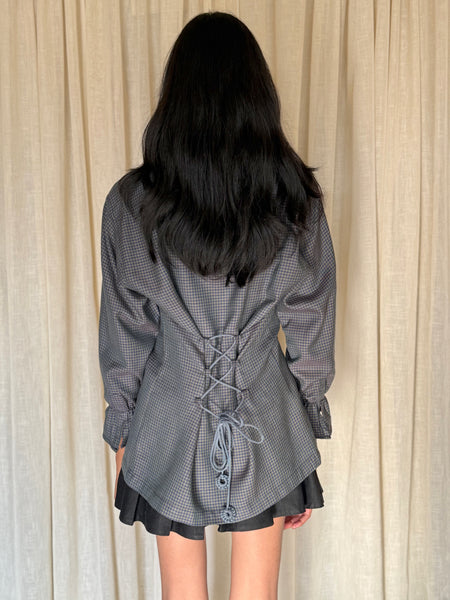 Reworked corset shirt