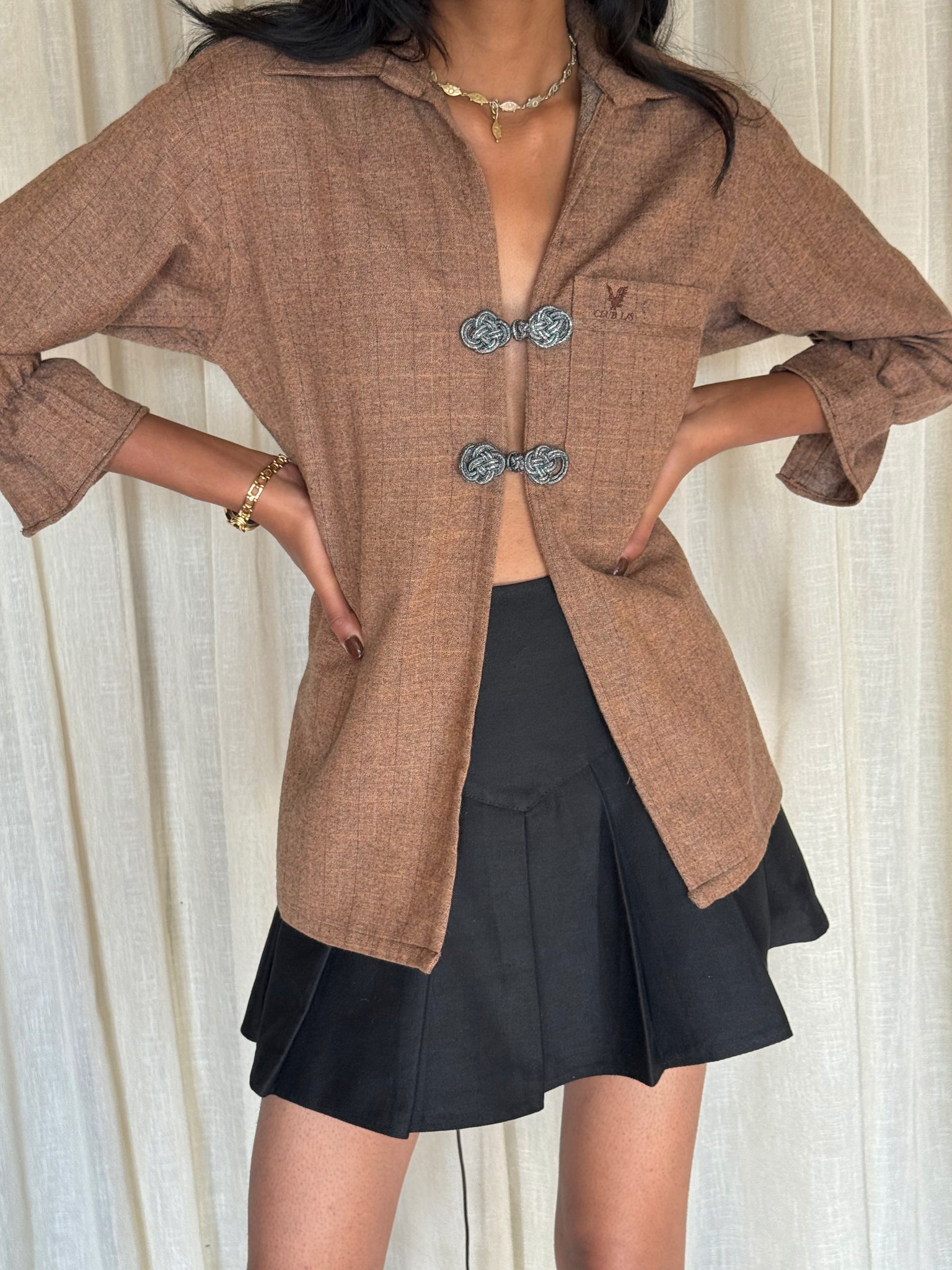 Reworked corset shirt