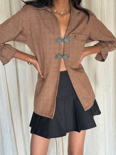 Reworked corset shirt