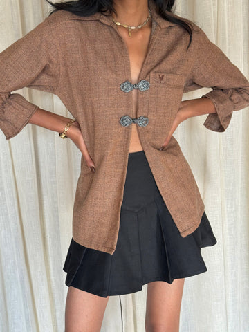 Reworked corset shirt