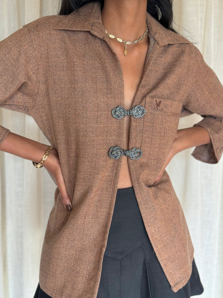 Reworked corset shirt