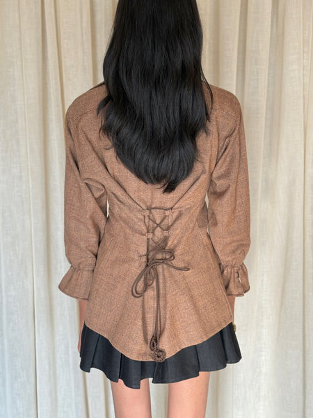 Reworked corset shirt