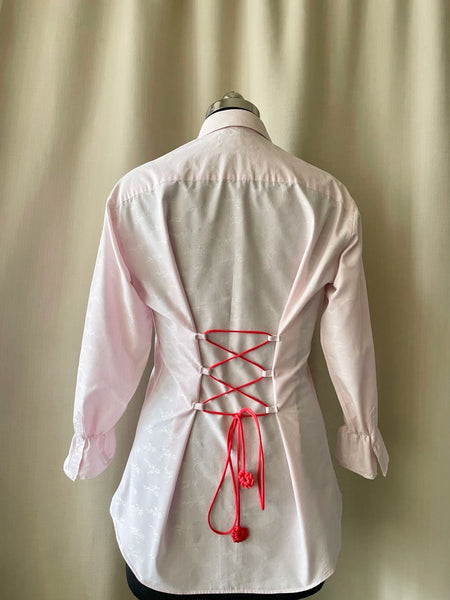 Reworked corset shirt