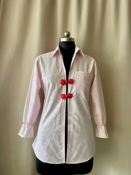Reworked corset shirt