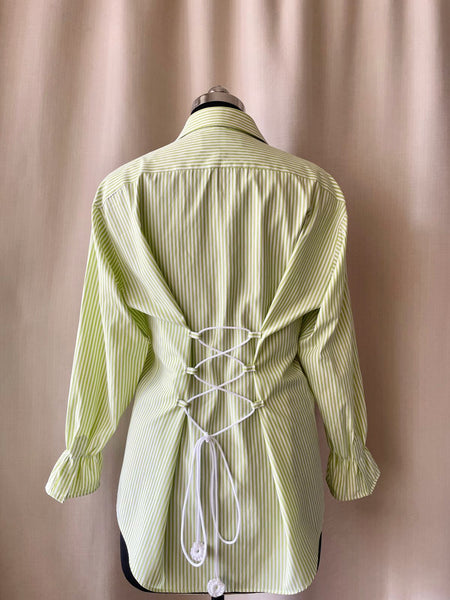 Reworked corset shirt