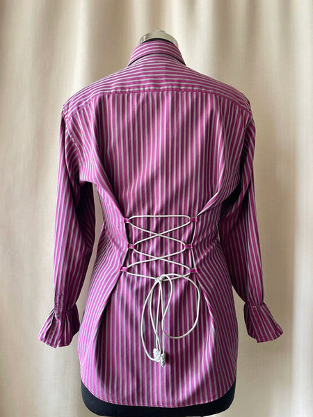 Reworked corset shirt