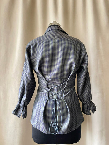 Reworked corset shirt