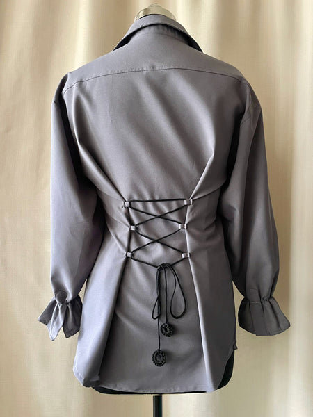 Reworked corset shirt