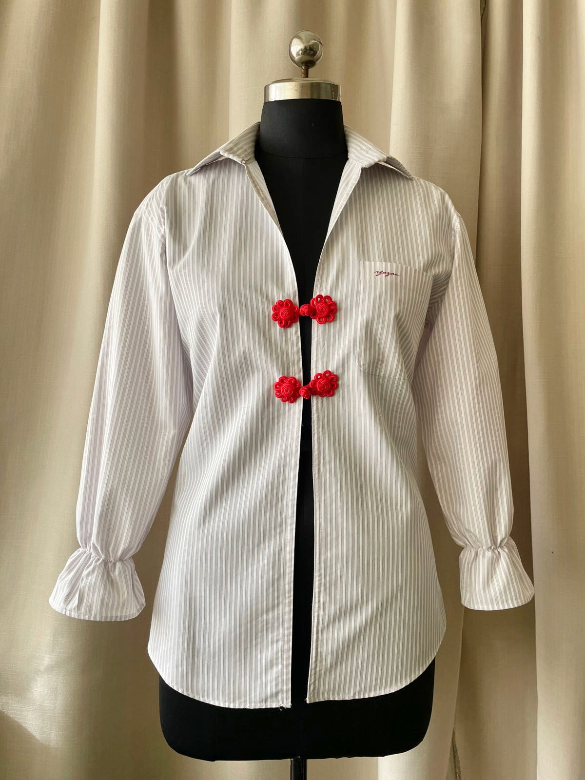 Reworked corset shirt